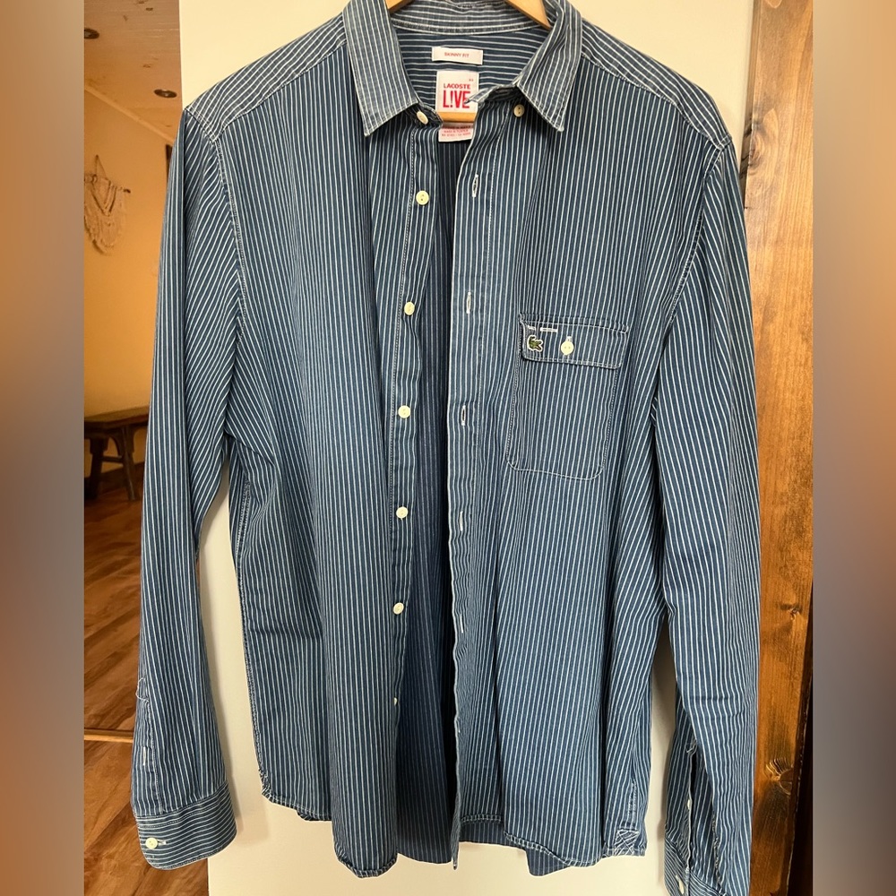 Men shirt Lacoste size 44 large